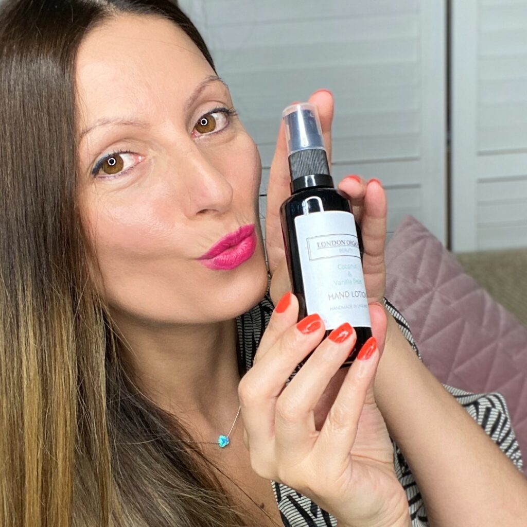 LONDON ORGANIC BEAUTY Coconut & Vanilla Bean Hand Lotion