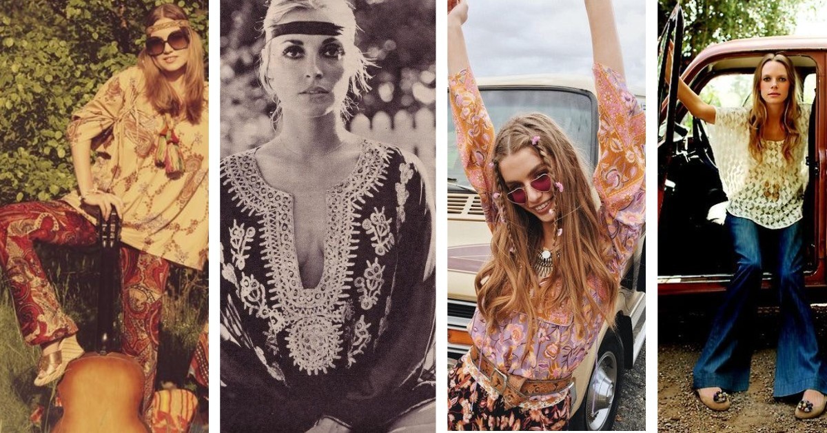 sustainable Halloween costumes - hippy image