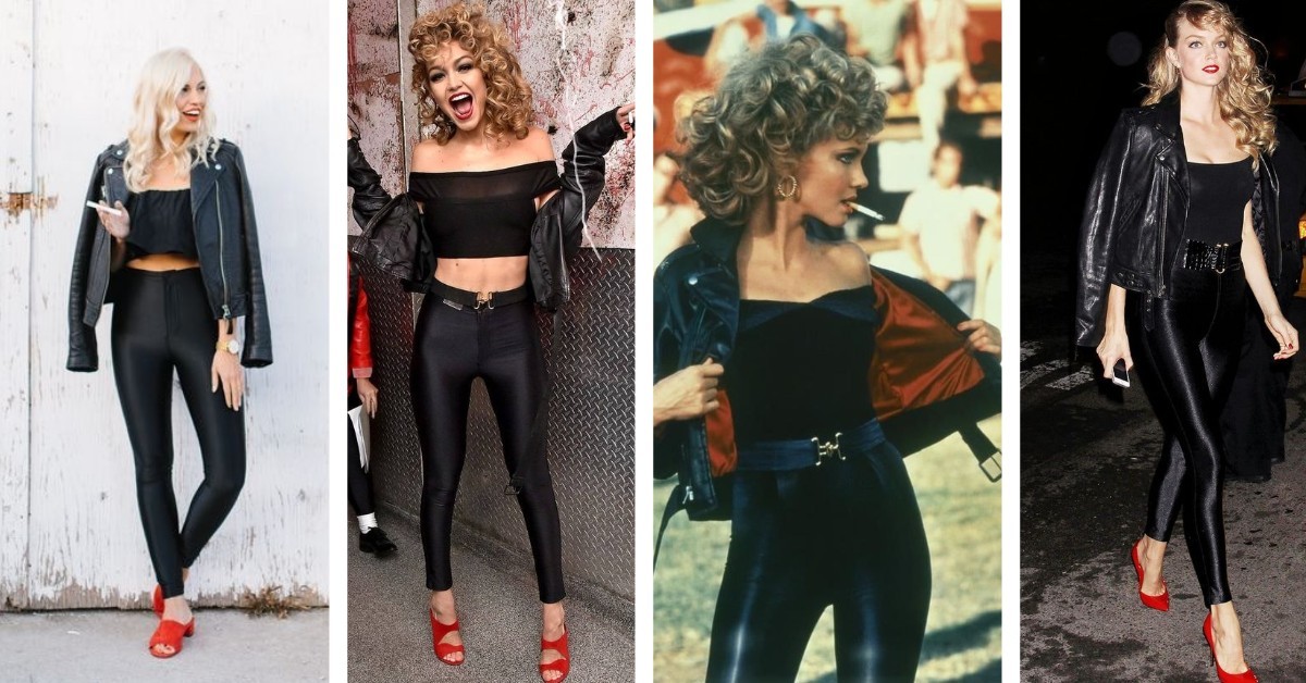 sustainable Halloween costumes - sandy from grease image