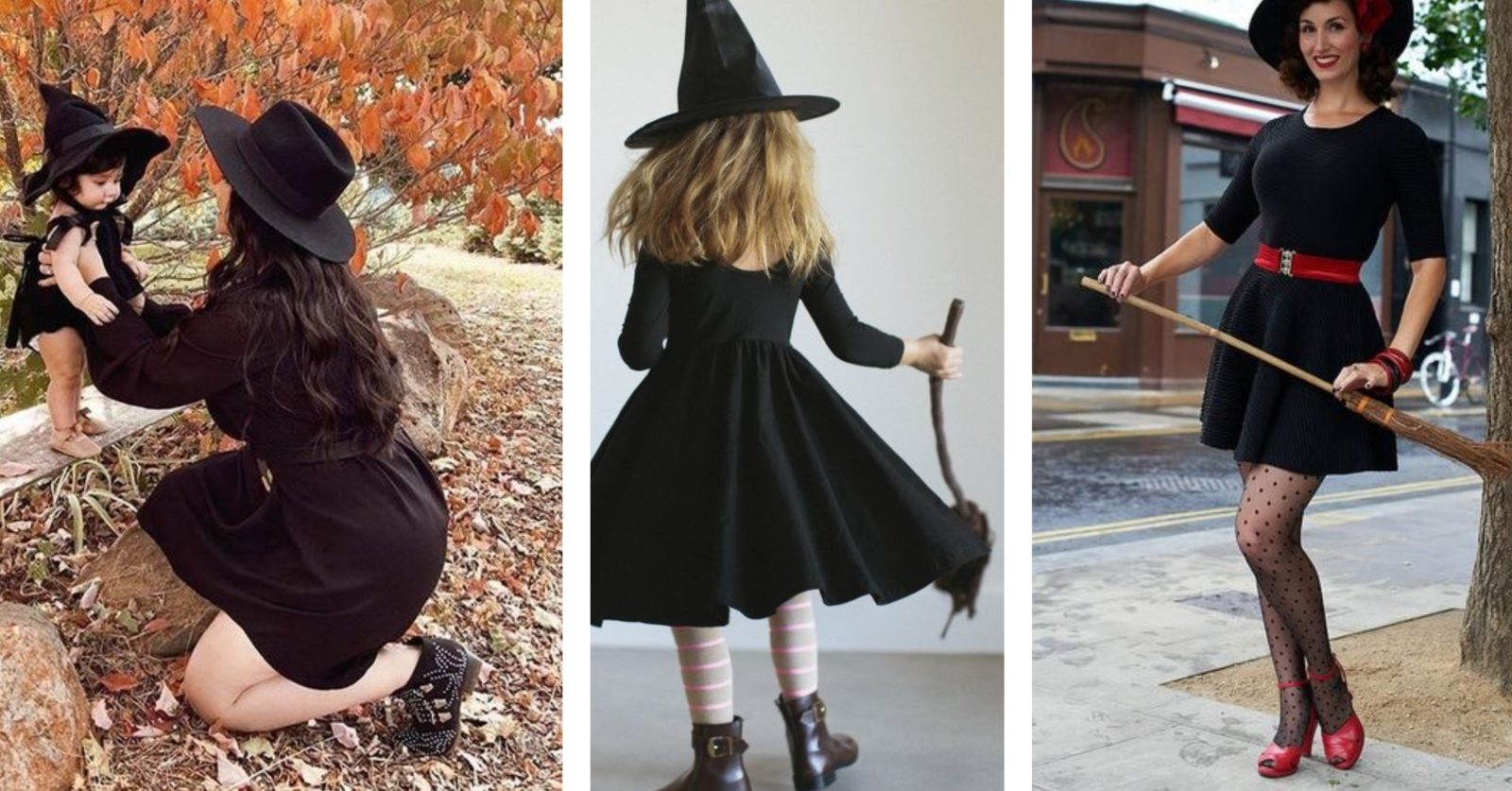 sustainable Halloween costumes - witches image