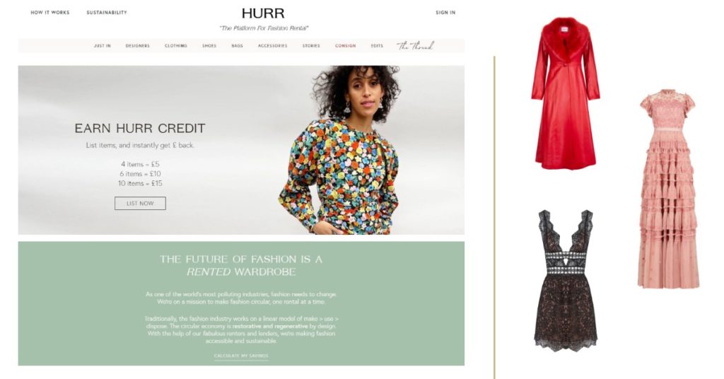 renting clothes | sustainable fashion | where to shop | sharing revolution