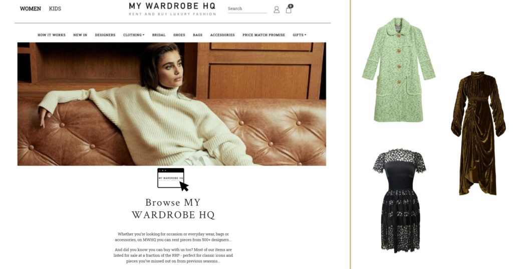 renting clothes | sustainable fashion | where to shop | sharing revolution