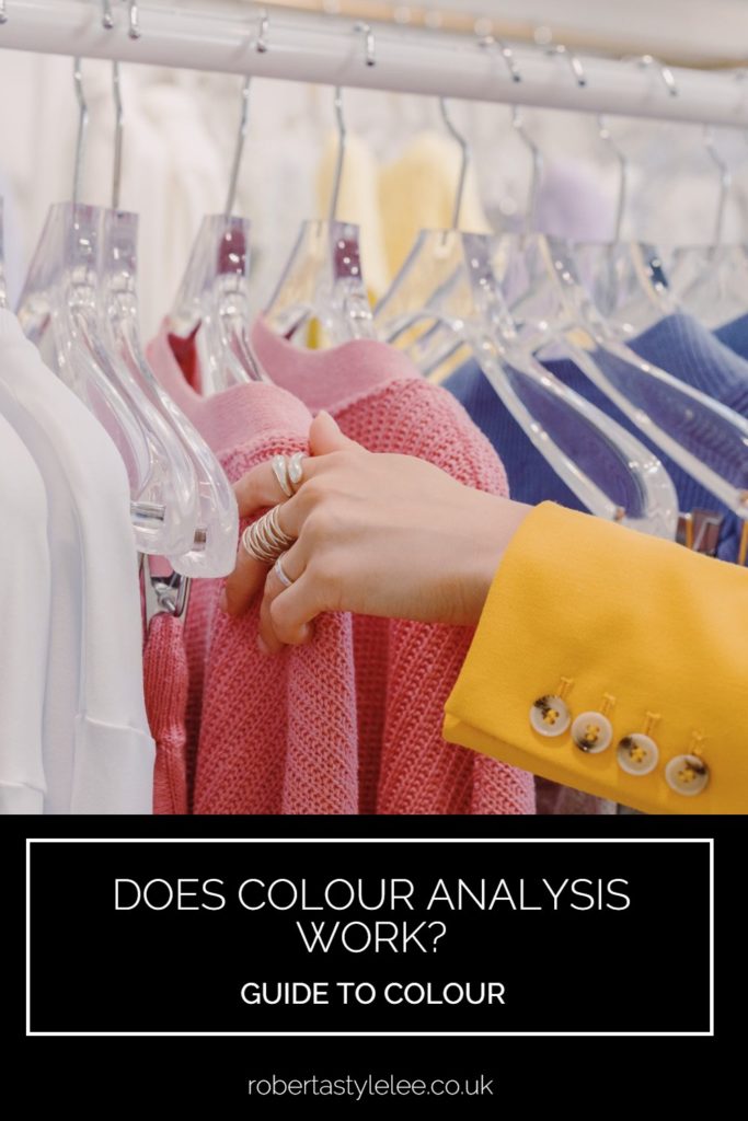 Woman looking through clothes rail | Does Colour Analysis Work?