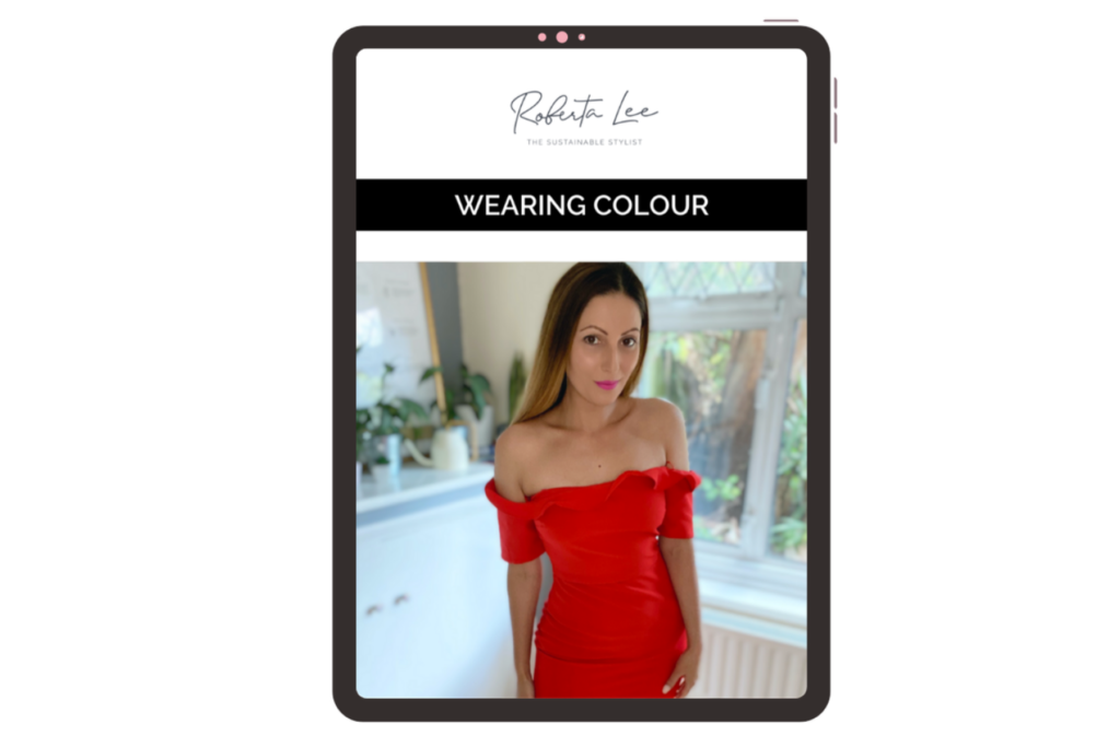 Roberta Style Lee - The Sustainable Stylist - Style Guide -Wearing Colour Guide