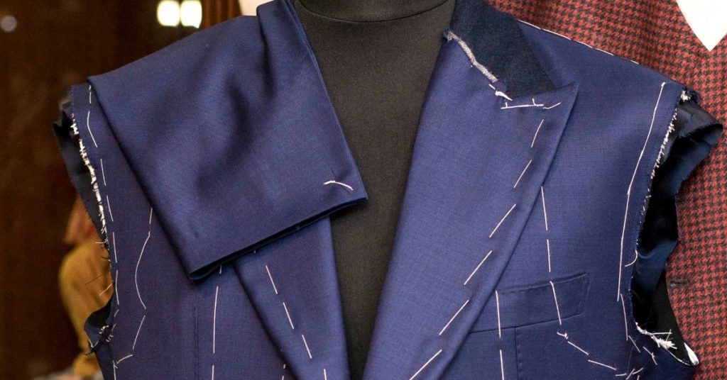 Blue Tailored Jacket | What Does A Tailor Do? | Tailoring