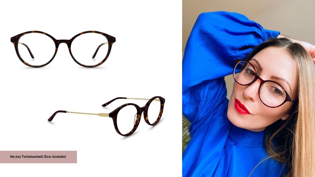 Roberta Lee Wears Sustainable Tortoiseshell Glasses by Polette EyeWear: