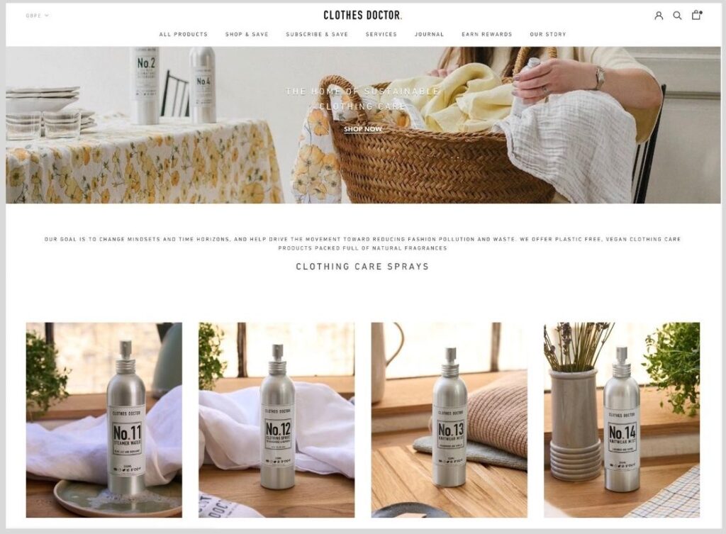 Clothing care specialists