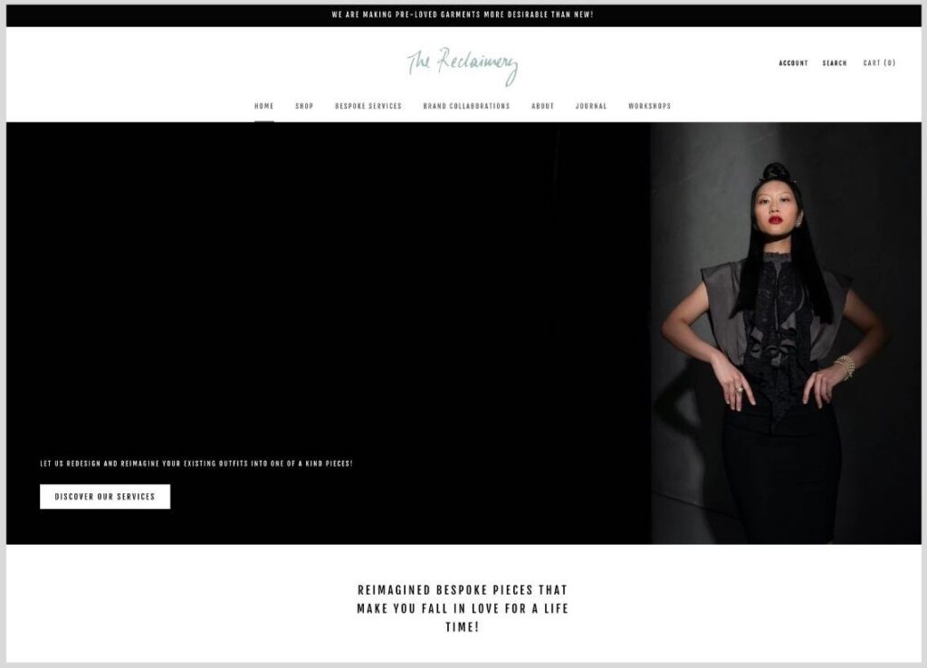 Clothing redesigns and customisations London