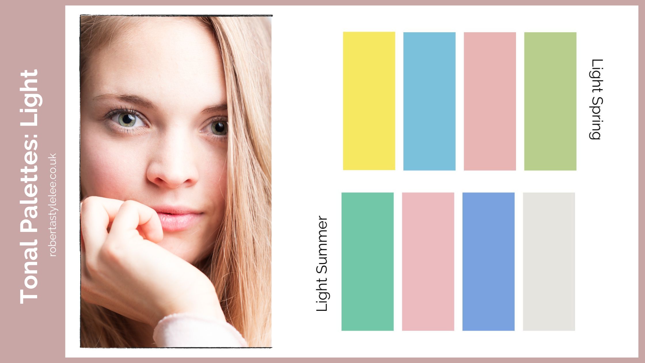 Light Tonal Colour Palette