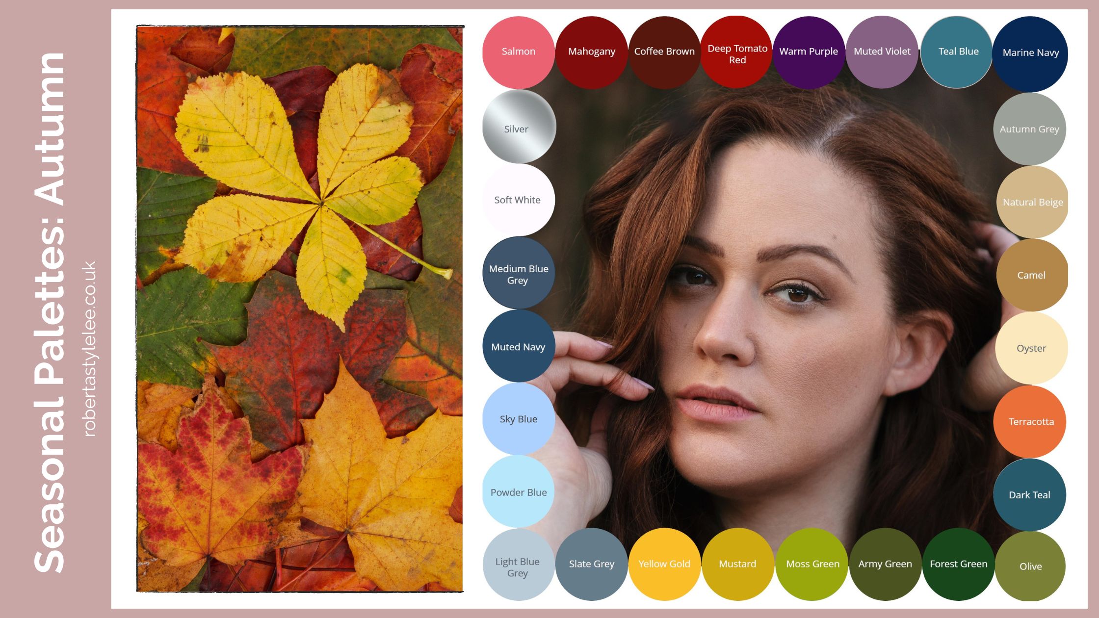 Warm Autumn Colour Palette 