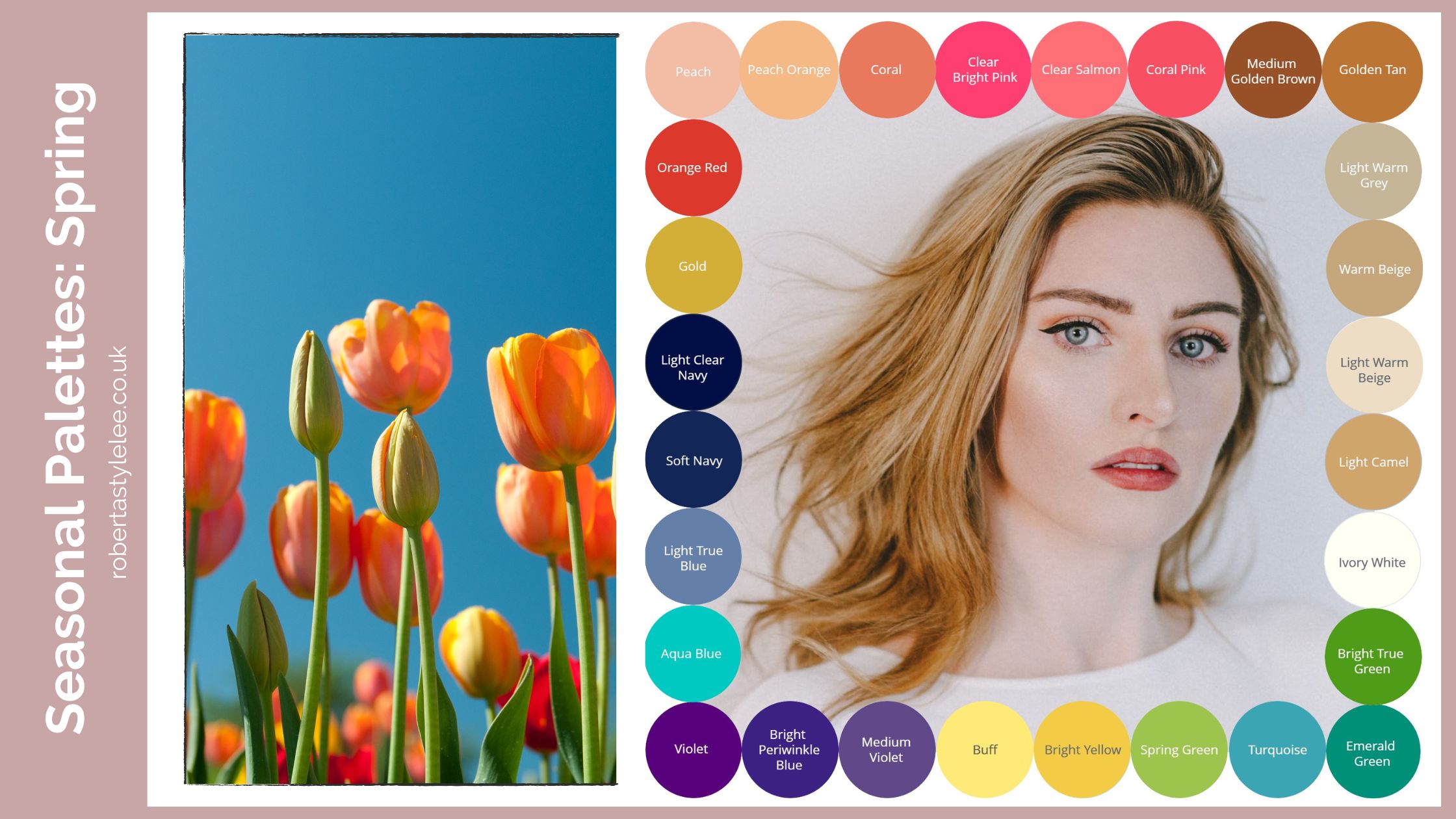 Warm Spring Colour Palette 