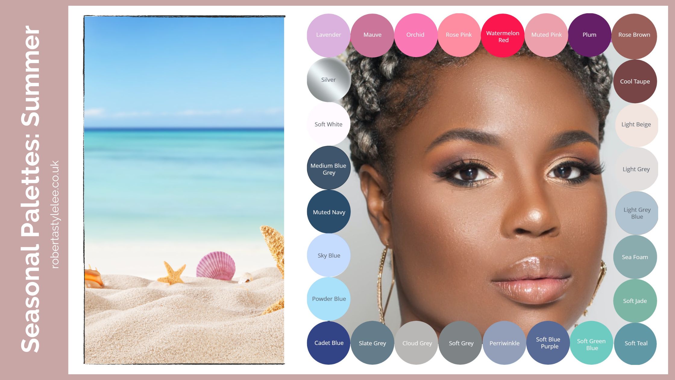 Cool Summer Colour Palette 