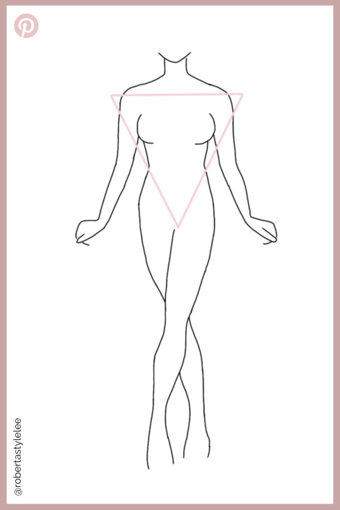 Inverted Triangle shape - Famous shape for models