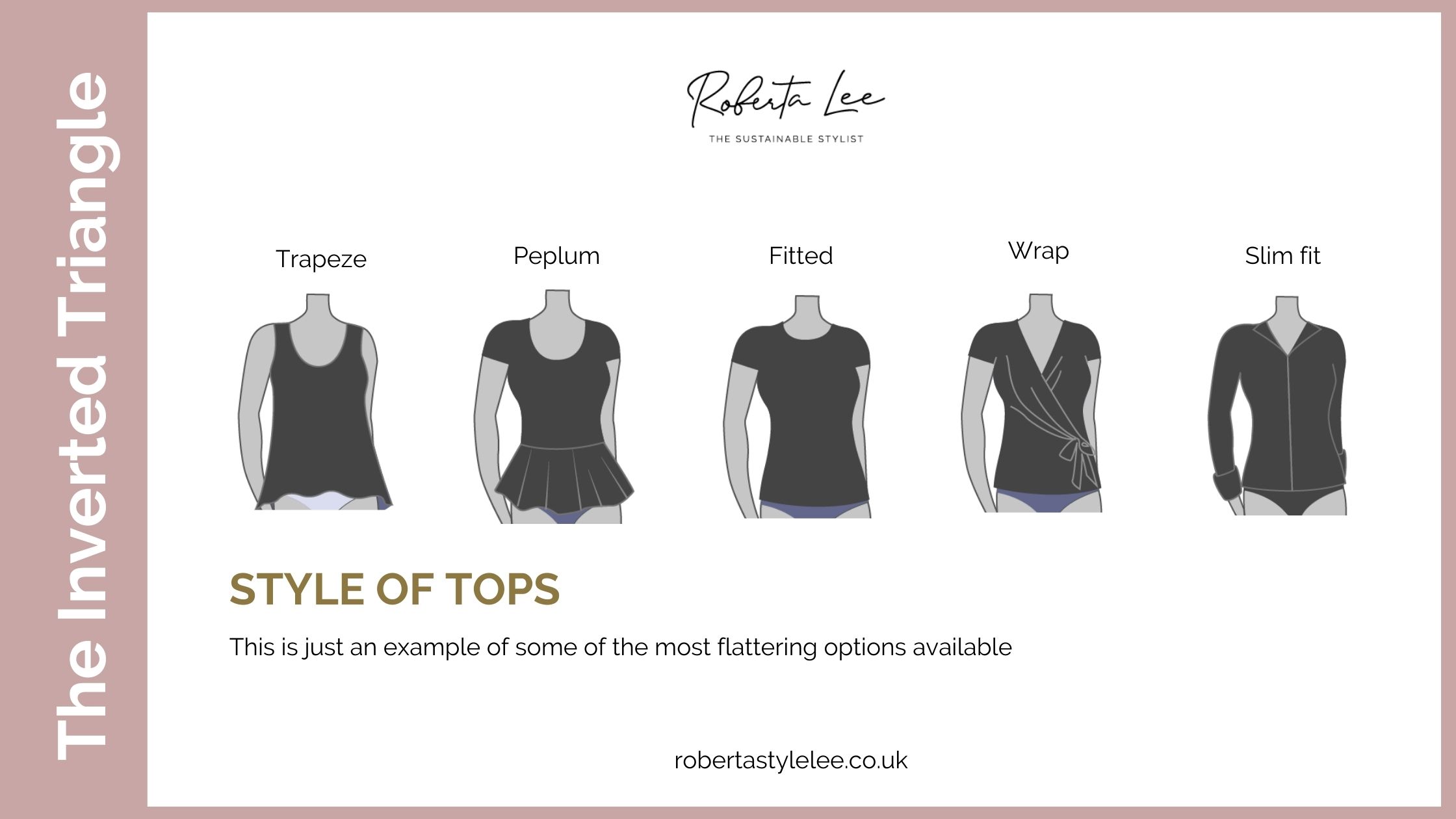 Inverted Triangle _ Sleeves on tops