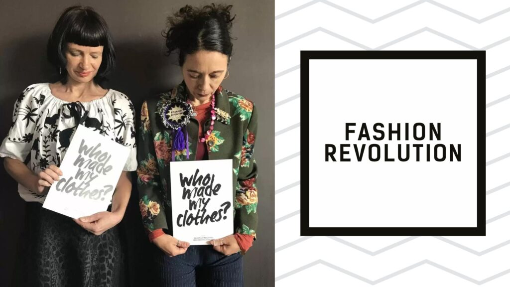 Carrie Somers + Orsola de Castro Fashion Revolution Founders