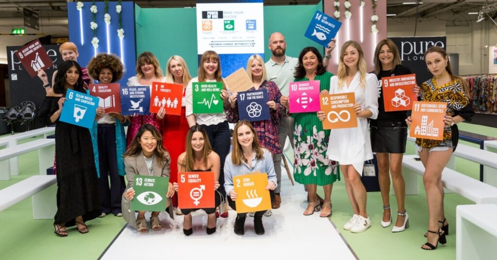 Partnering for the Goals - Roberta Lee and the SDGs at Pure London 2019