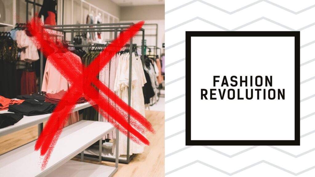 Stopped Shopping and Stopped going into shops to browse | fashion Revolution 