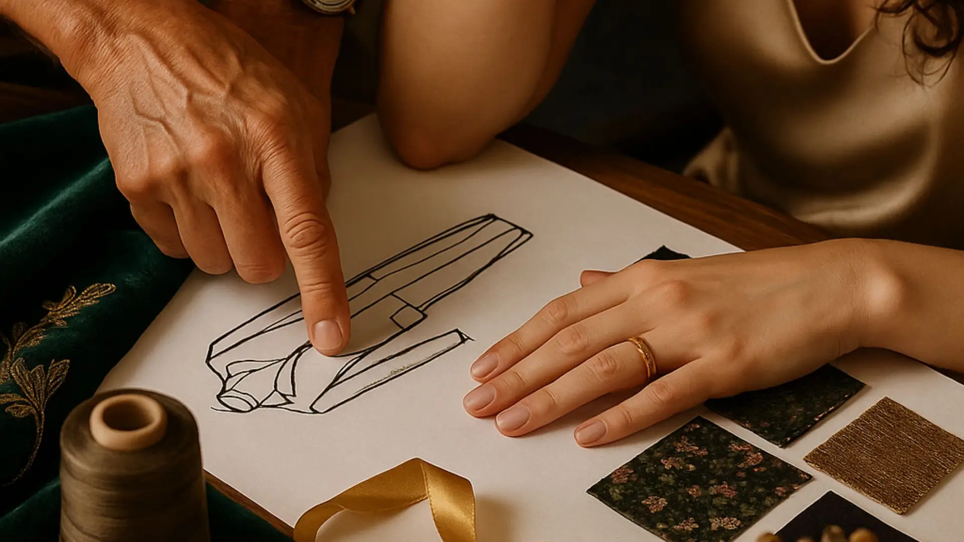 Luxury style – creating your own unique clothes with sustainable designers