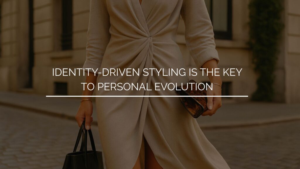 Style Transformation - Woman walks confidently 