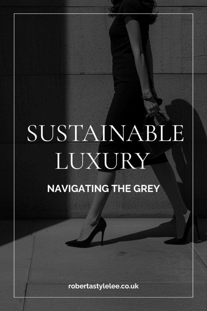 Sustainable Luxury: Navigating the Grey, Black and white theories that don't work in practice. 